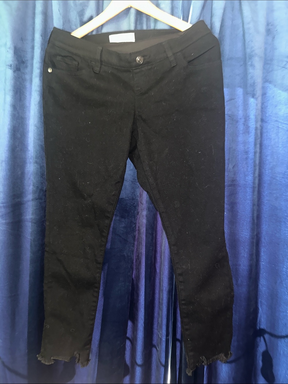 Abercrombie & Fitch maternity Black The super skinny ankle Jeans size 8 reg